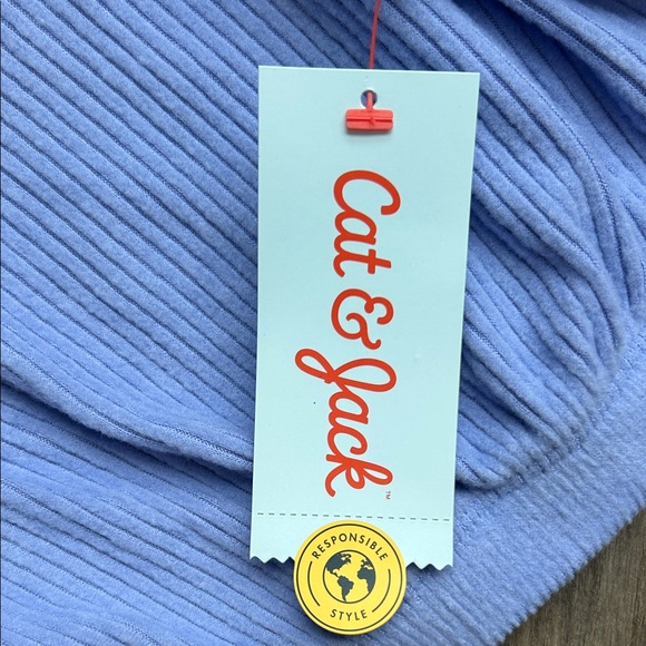 NWT Cat & Jack Ribbed Long Sleeve - Picture 3 of 8